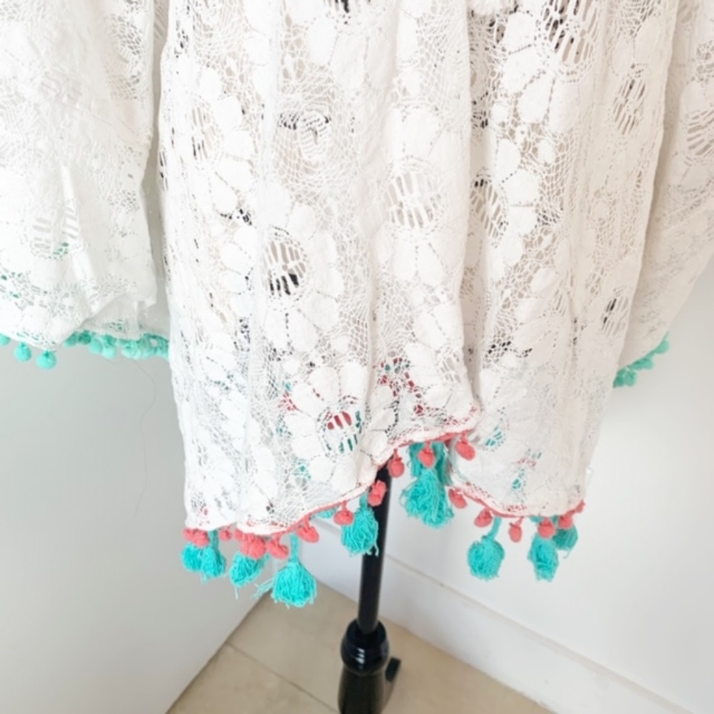 NWT Antica Sartotia Boho Lace Dress/Tunic/Coverup - Picture 6 of 6